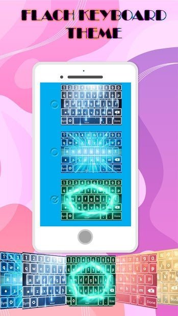 Flash Keyboard - Emoji & Theme