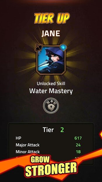 Jeu d'association RPG - Heroes of Elements