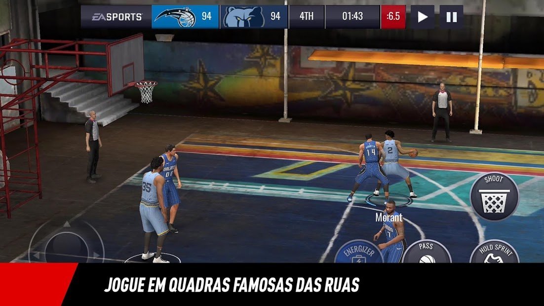NBA LIVE Mobile Basquete