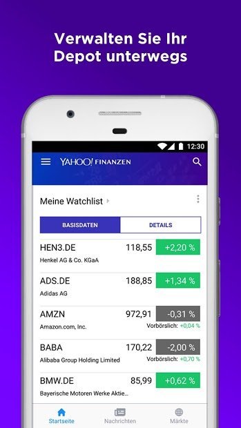 Yahoo Finanzen