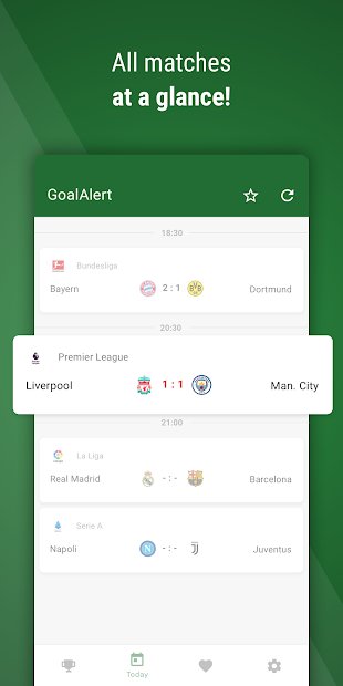 GoalAlert - The fastest football app