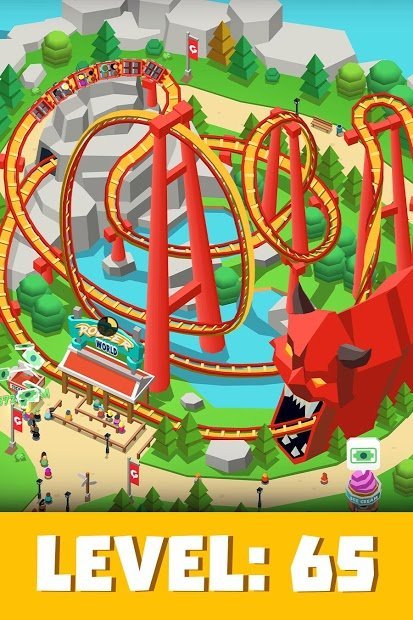 Idle Theme Park Tycoon - Recreation Game