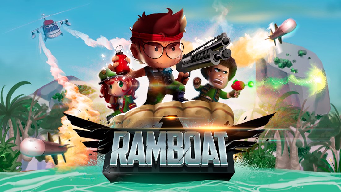 Ramboat: Corre, Salta, Dispara. Juego sin Internet
