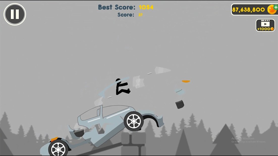 Stickman Flatout - Destruction : Game offline