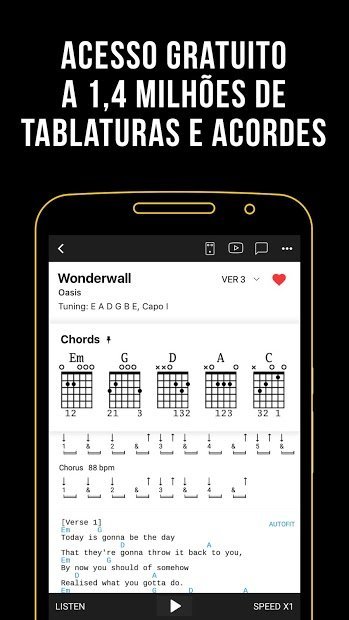 Ultimate Guitar: guitarra accordes & Tabs