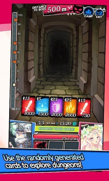 Dungeon and Girls: Card RPG