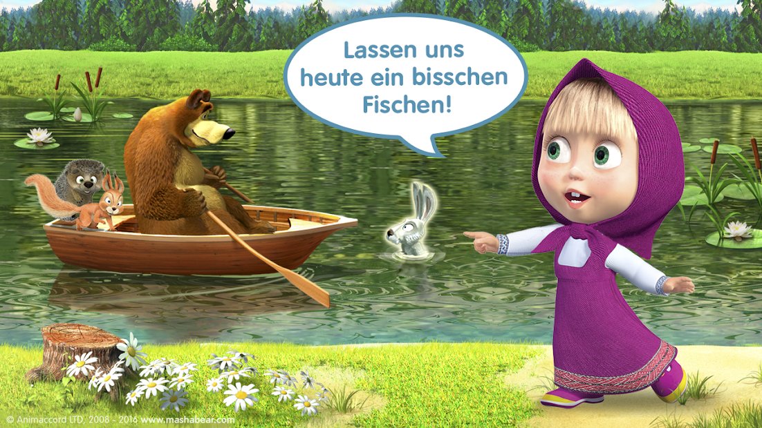 Mascha und der Bär Kinderspiel