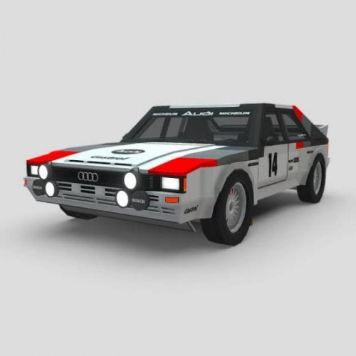 Mod '84 Audi Quattro para Minecraft