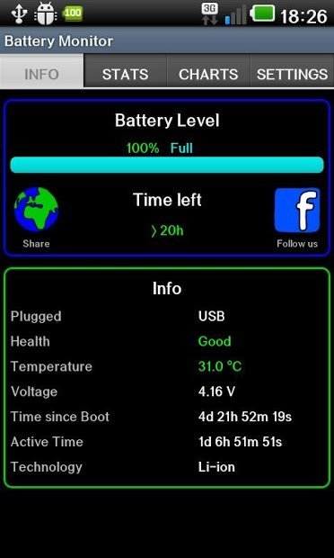 Battery Monitor Widget