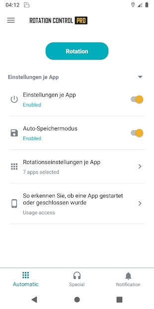 Rotation Control Pro