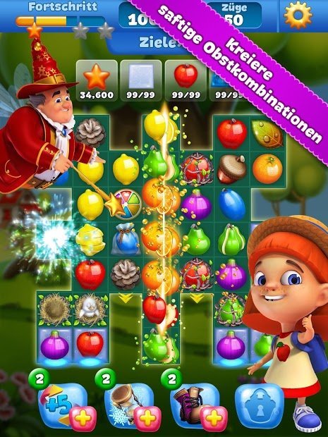 Fruit Land – Match 3 Abenteuer