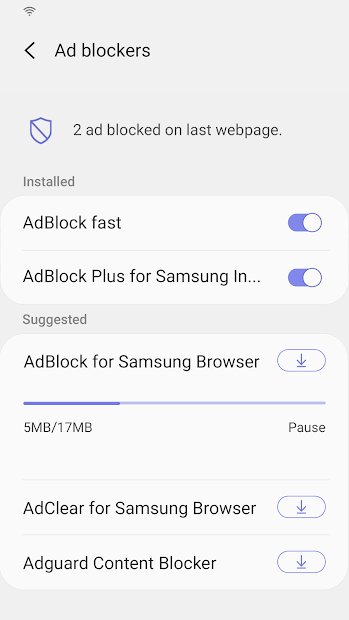Samsung Internet Browser