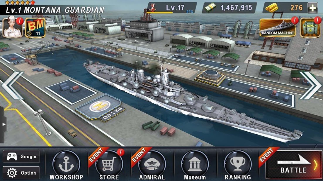 WARSHIP BATTLE:3D World War II