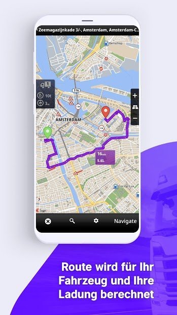 Sygic LKW GPS Navigation & Karten