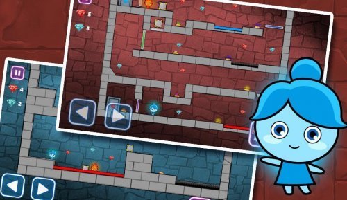 LuckyBoy and PrettyGirl - Crystal Temple Maze