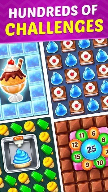 Ice Cream Paradise - Match 3 Puzzle Adventure
