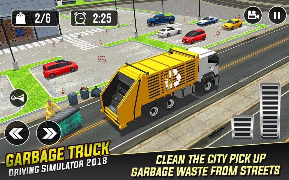 Real Garbage Truck: Trash Cleaner Driving Games