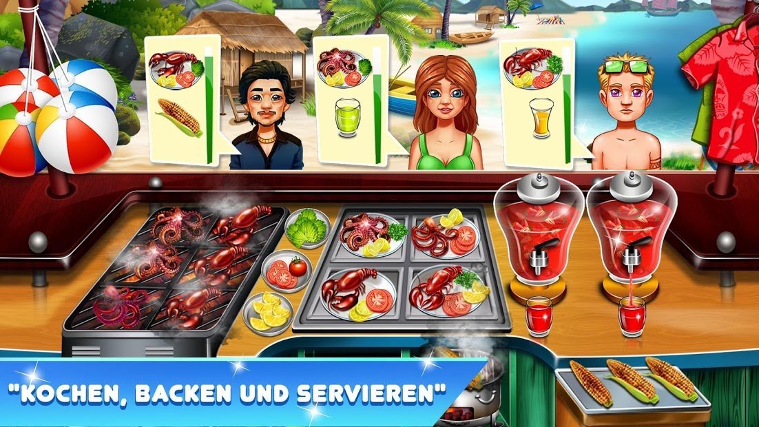 Cooking Fest: Koch- und Servierspiele für Mädchen