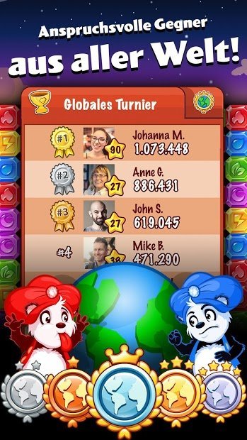 Diamond Dash: Preisgekröntes 3-gewinnt-Puzzlespiel