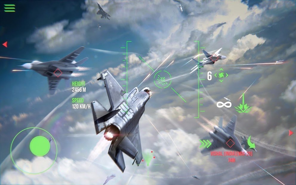 Modern Warplanes: Thunder Air Strike PvP warfare