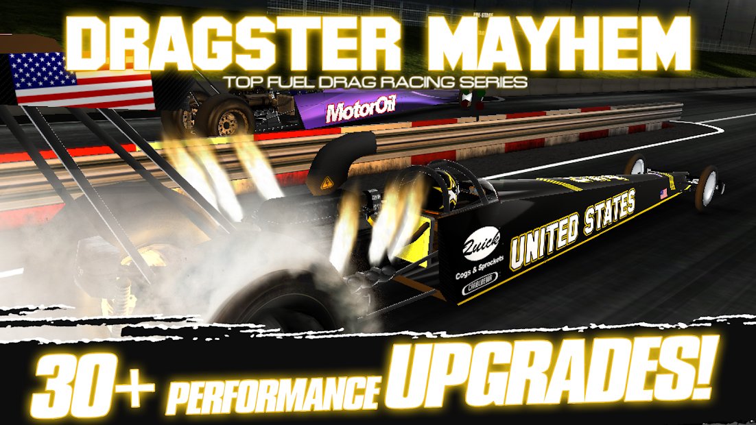 Dragster Mayhem - Top Fuel Drag Racing