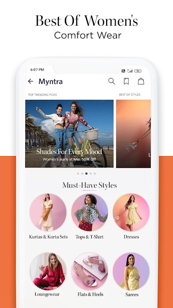 Myntra Online Shopping App - Shop Fashion & more