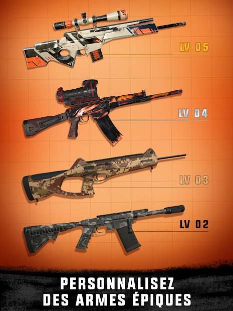 Sniper 3D: Meilleur jeu de tir FPS sans connexion