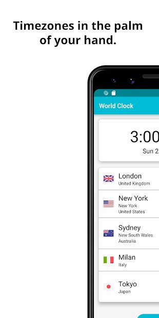 World Clock - Fusi Orari del mondo e Viaggi
