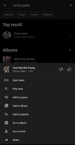 YouTube Music Vanced