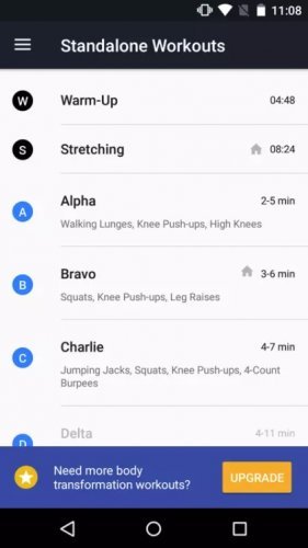 Runtastic Results Training App