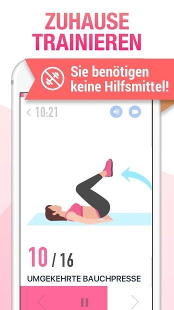 Frauen Fitness - Trainingsplan für Frauen