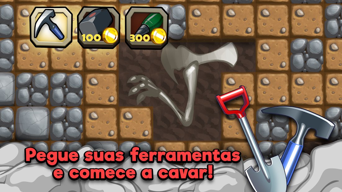 Dino Quest - Cave e Descubra Dinossauros