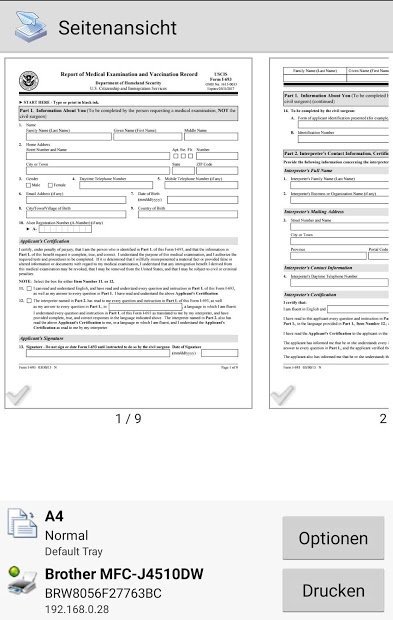 PrinterShare Mobiles Drucken