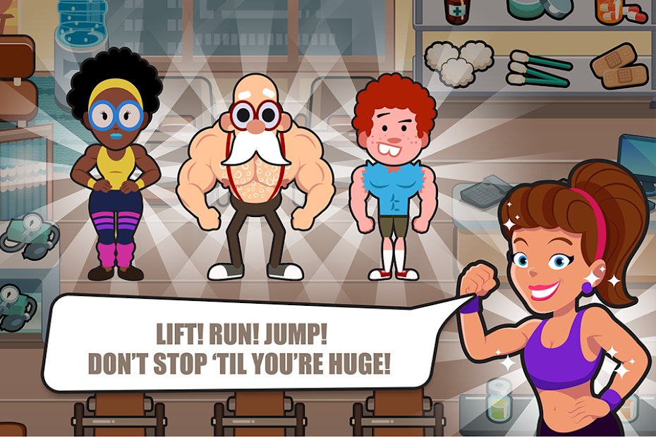 Gym Til' Fit - Time Management Fitness Game