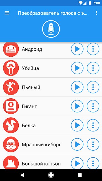 Преобразователь голоса