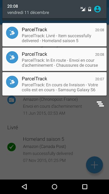 ParcelTrack - Suivi de colis La Poste, Chronopost