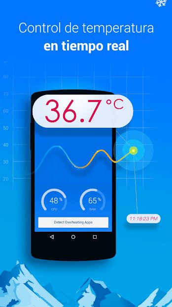 Cooling Master - Teléfono Cooler gratis, CPU mejor