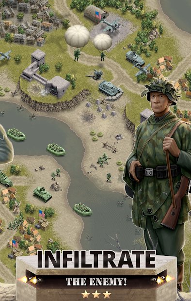 1944 Burning Bridges - a WW2 Strategy War Game