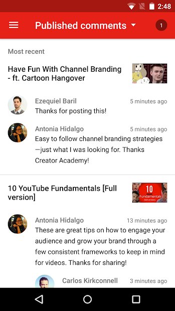 Творческая студия YouTube