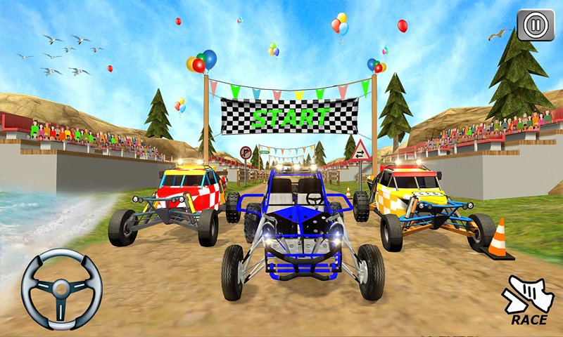 Beach Buggy Car Racing Drive