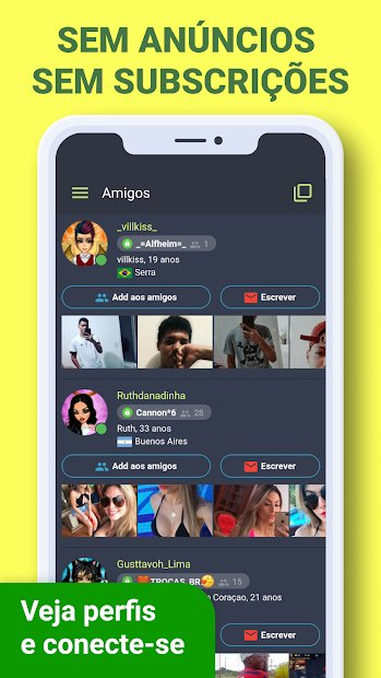 Sala de Bate Papo y Encontros - Galaxy Chat