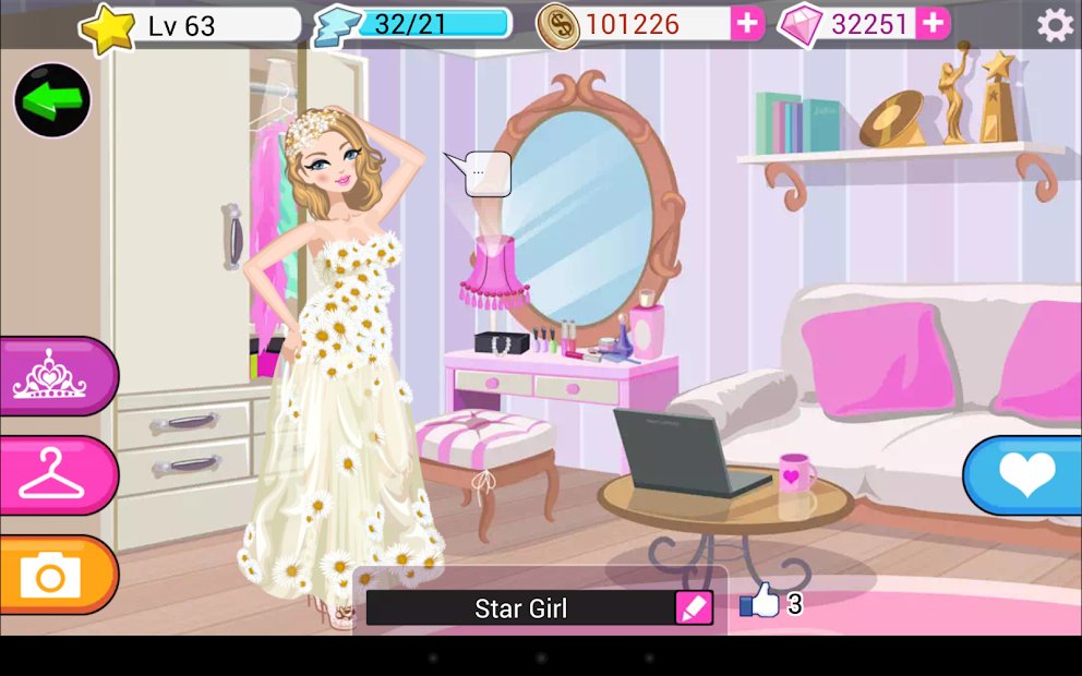 Star Girl - 🛍️Fashion 💋Makeup & 👗Dress Up