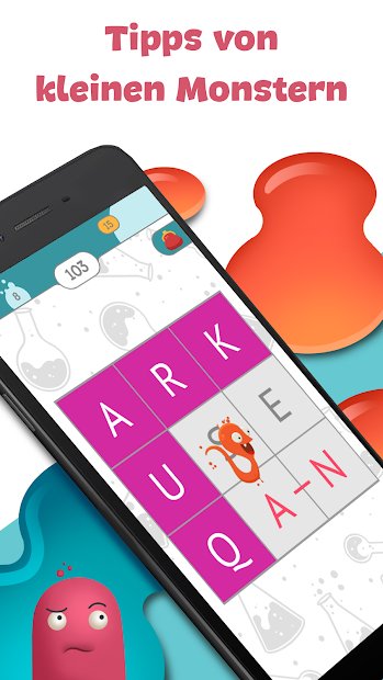 Buchstabenlabor:  Wort-Puzzle & Wortsuche