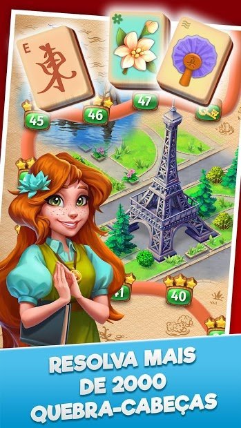 Mahjong Journey: Aventura de Combinar Peças