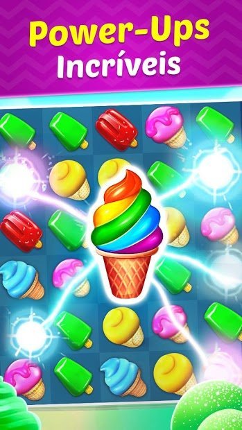 Ice Cream Paradise - Match 3 Puzzle Adventure