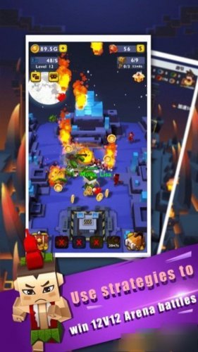 Pixel Guardians-Auto Fight