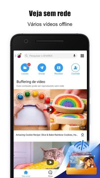 SHAREit - Transferir tudo