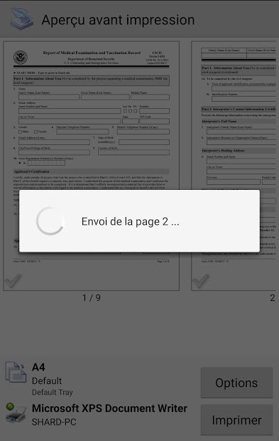 PrinterShare Impression mobile