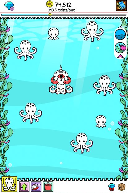 Octopus Evolution - 🐙 Clicker