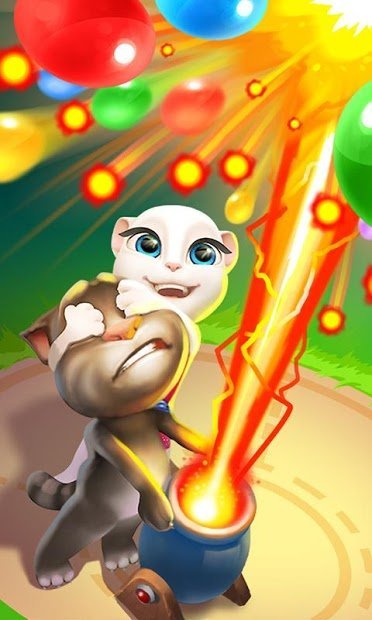 Talking Tom Bubble Shooter